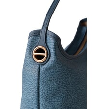 BORBONESE FLIGHT Borsa a spalla denim - Borse Donna - 4