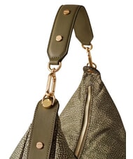 BORBONESE FRAME Borsa a spalla olive - Borse Donna - 5