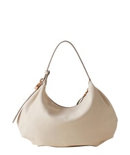 BORBONESE PRIVE Borsa a spalla, in pelle white cotton - Borse Donna - 2