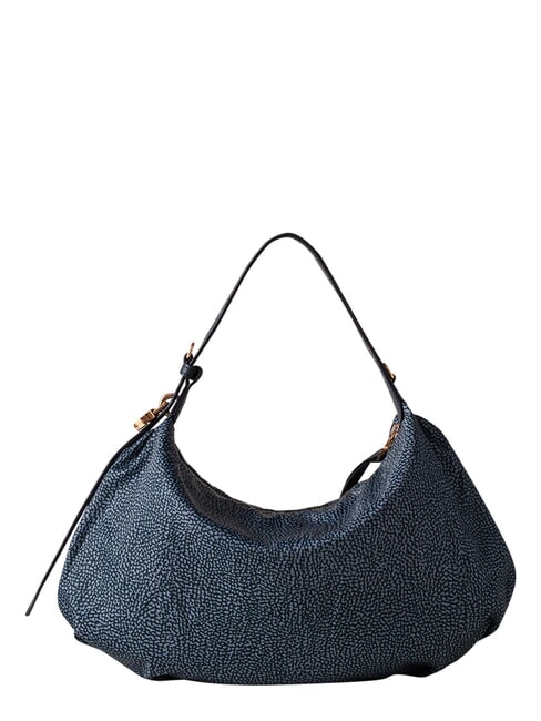 PRIVE Borsa hobo a spalla blu lapis - Borse Donna