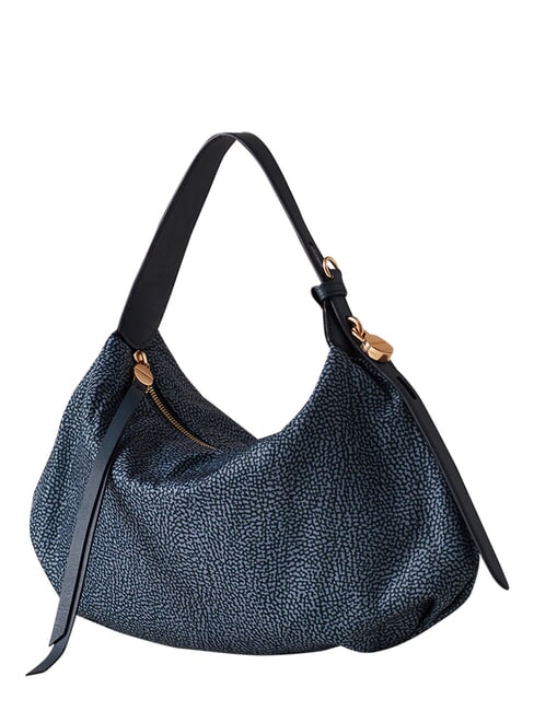 PRIVE Borsa hobo a spalla blu lapis - Borse Donna