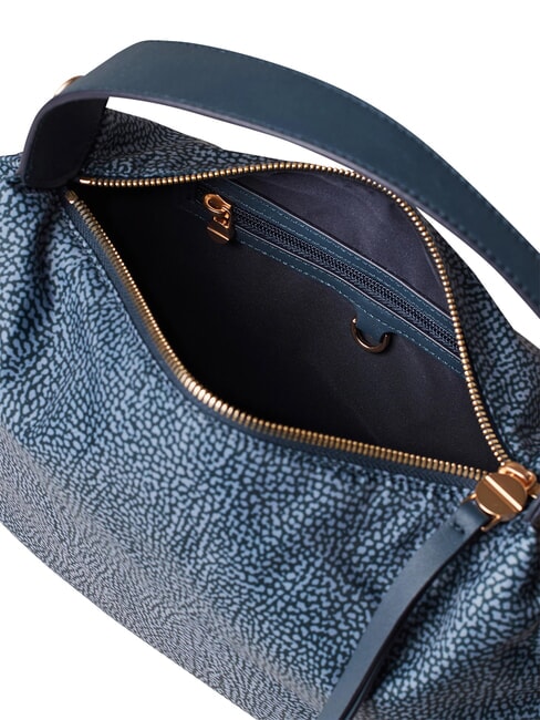 PRIVE Borsa hobo a spalla blu lapis - Borse Donna