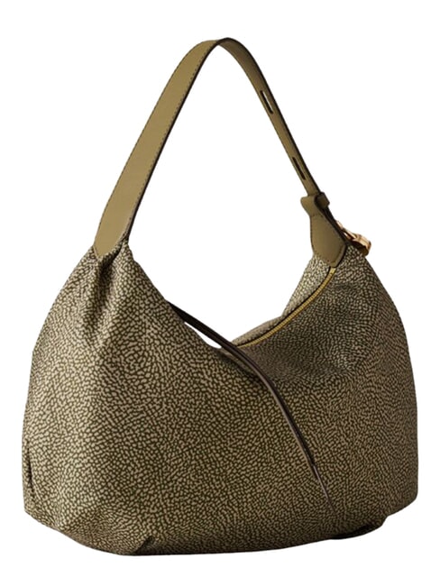 PRIVE Borsa hobo a spalla olive - Borse Donna