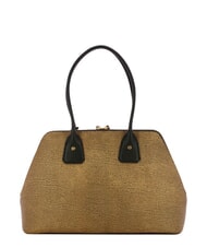 BORBONESE GEMINI Borsa a spalla op naturale/nero - Borse Donna - 2