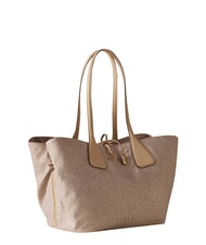 BORBONESE VIS-A-VIS Shopping Bag sabbia - Borse Donna - 3