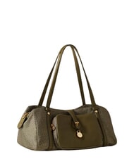 BORBONESE POCHE Borsa a bauletto a spalla olive - Borse Donna - 3