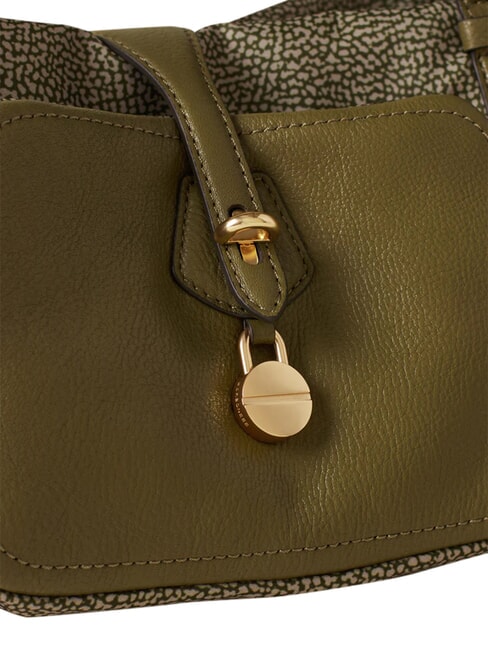 POCHE Borsa a bauletto a spalla olive - Borse Donna