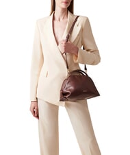 BORBONESE SEXY  Borsa in pelle con tracolla brule - Borse Donna - 2