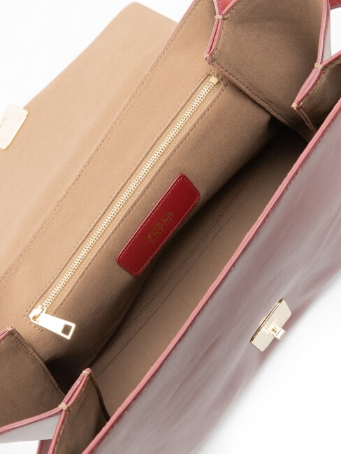 MERIDIANA  Borsa in pelle rubino - Borse Donna