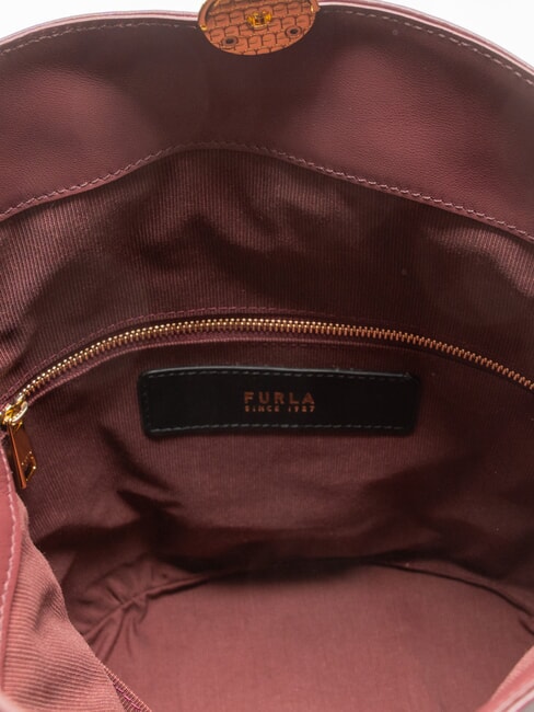 CAMPIONARIO - SFERA Secchiello a tracolla, in pelle Ribes/rosso - Borse Donna