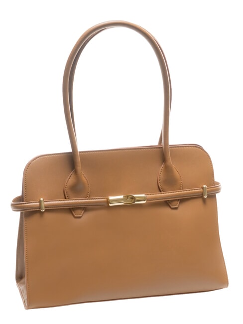 GOCCIA Borsa a spalla cognac - Borse Donna
