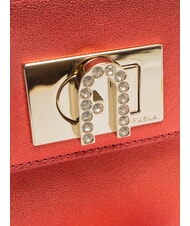 FURLA CAMPIONARIO - 1927 Mini Bag a mano, con tracolla rosso veneziano - Borse Donna - 4