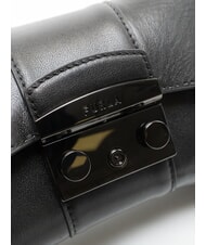 FURLA CAMPIONARIO - METROPOLIS Borsa Mini a tracolla Nero - Borse Donna - 3