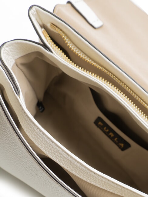 CAMPIONARIO - DAFNE  Borsetta a mano, con tracolla talco - Borse Donna