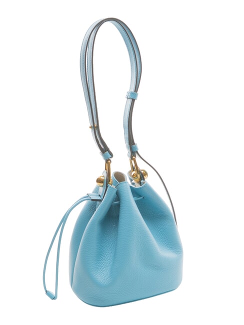 CAMPIONARIO - SFERA  Mini Secchiello in pelle cobalto - Borse Donna