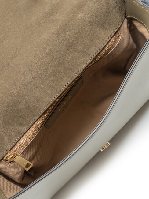 CAMPIONARIO - RIVA Borsa a spalla, in pelle nuvola+sage - Borse Donna