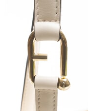FURLA CAMPIONARIO - DUETTO Borsa a mano / a spalla  panna+avena int. - Borse Donna - 4
