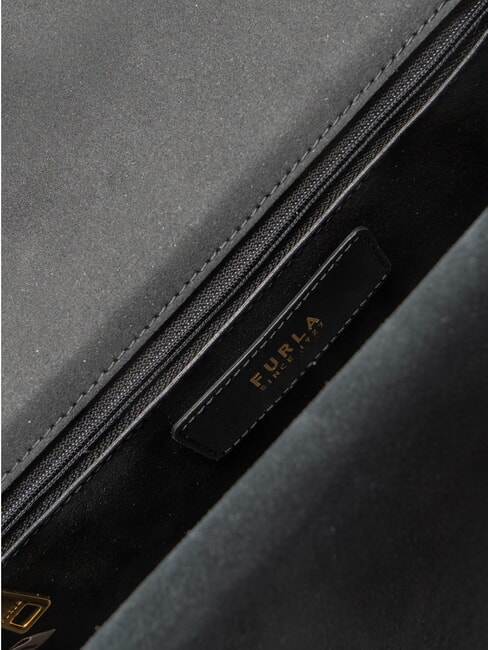 CAMPIONARIO - SFERA Mini Bag in pelle. a tracolla Nero - Borse Donna