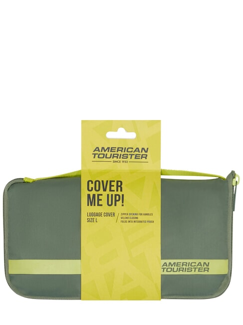 AMERICAN TOURIST. TA Coprivaligia, misura L olive/lime - Accessori Viaggio