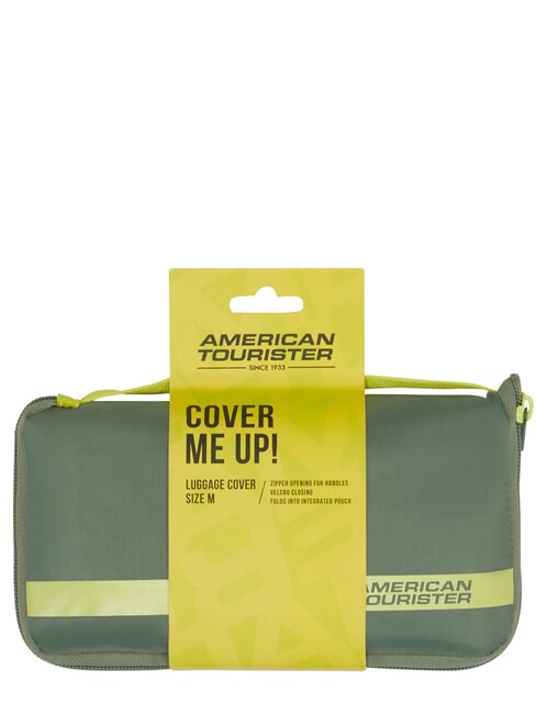 AMERICAN TOURIST. TA Coprivaligia, misura M olive/lime - Accessori Viaggio