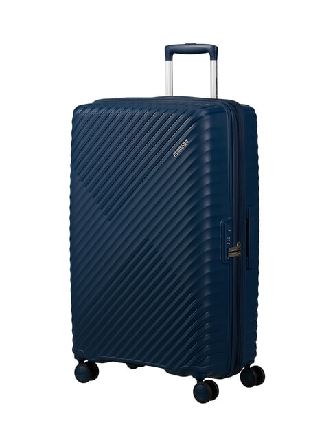 DIABLAST Trolley large, espandibile, chiusura TSA darkwave blue - Trolley Rigidi
