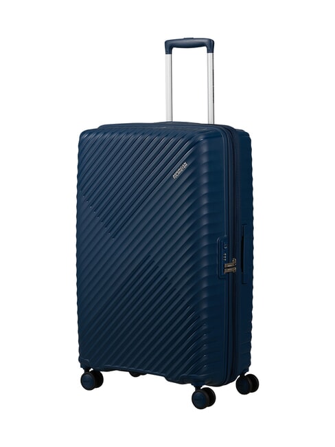 DIABLAST Trolley large, espandibile, chiusura TSA darkwave blue - Trolley Rigidi