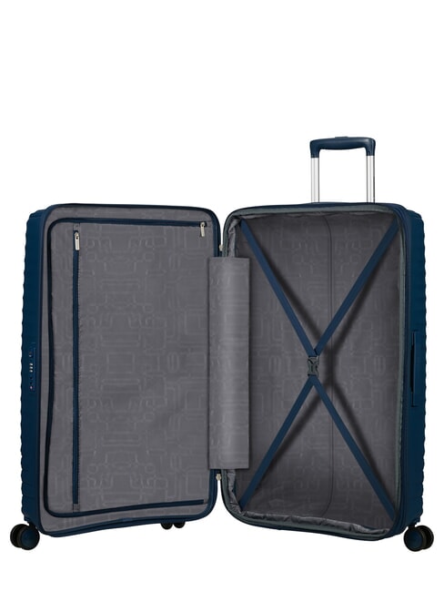 DIABLAST Trolley large, espandibile, chiusura TSA darkwave blue - Trolley Rigidi
