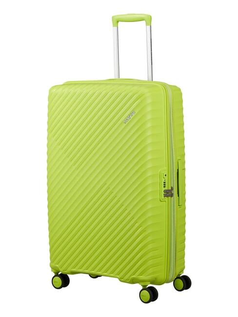 DIABLAST Trolley large, espandibile, chiusura TSA hyper lime - Trolley Rigidi