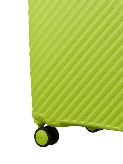 DIABLAST Trolley large, espandibile, chiusura TSA hyper lime - Trolley Rigidi