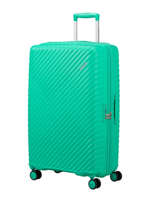 DIABLAST Trolley large, espandibile, chiusura TSA cyber aqua - Trolley Rigidi