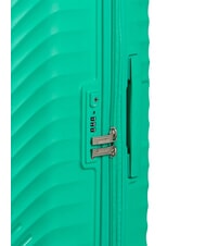 AMERICAN TOURISTER DIABLAST Trolley large, espandibile, chiusura TSA cyber aqua - Trolley Rigidi - 7