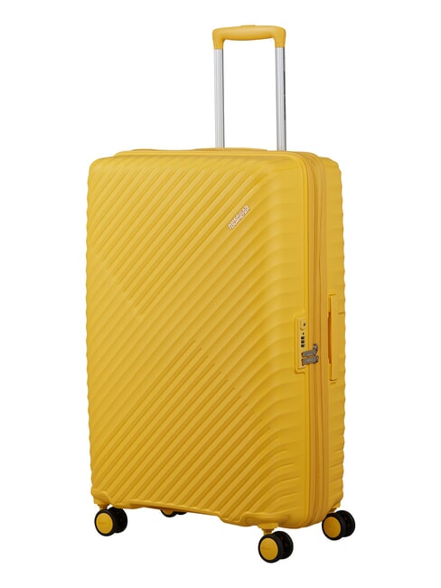 DIABLAST Trolley large, espandibile, chiusura TSA digital yellow - Trolley Rigidi