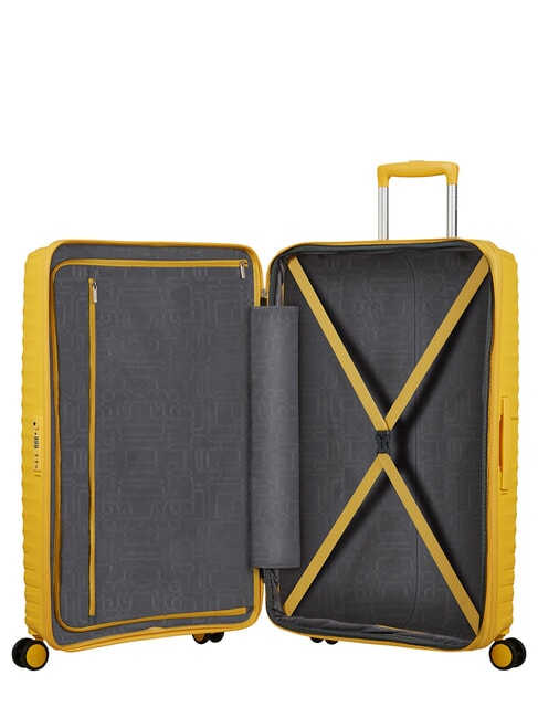 DIABLAST Trolley large, espandibile, chiusura TSA digital yellow - Trolley Rigidi