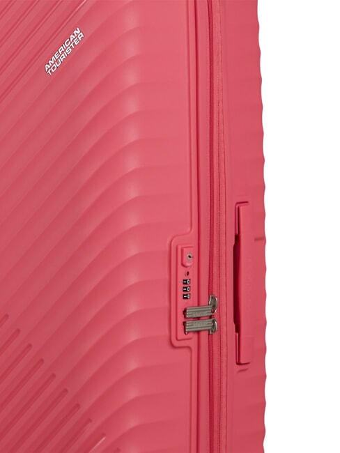 DIABLAST Trolley large, espandibile, chiusura TSA pink glitch - Trolley Rigidi