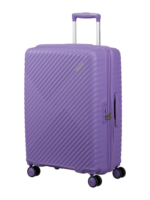 DIABLAST Trolley medio, espandibile, chiusura TSA purple pulse - Trolley Rigidi