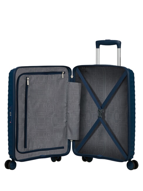 DIABLAST Trolley bagaglio a mano, chiusura TSA darkwave blue - Bagagli a mano