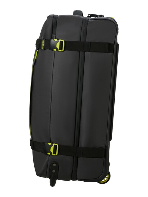 URBAN TRACK Borsone, medio, con ruote black/lime - Borsoni