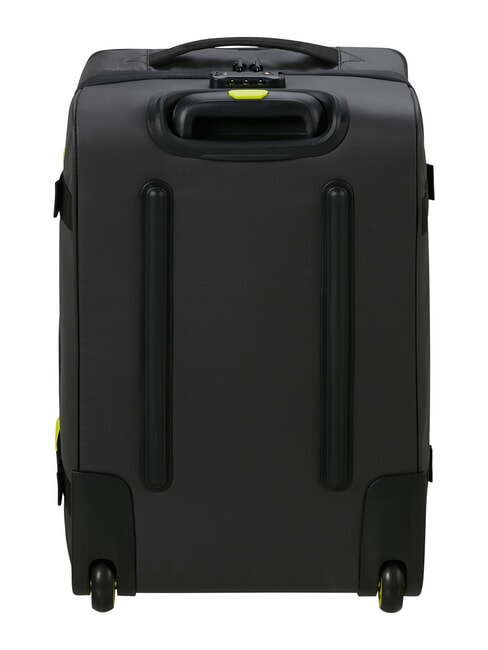 URBAN TRACK Borsone, bagaglio a mano, con ruote black/lime - Borsoni