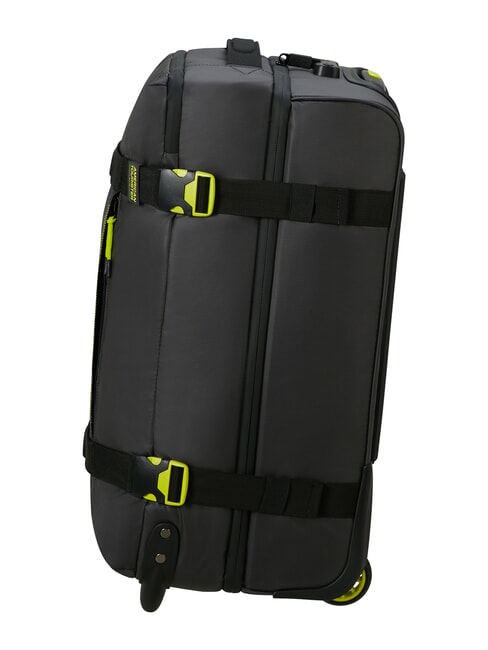 URBAN TRACK Borsone, bagaglio a mano, con ruote black/lime - Borsoni