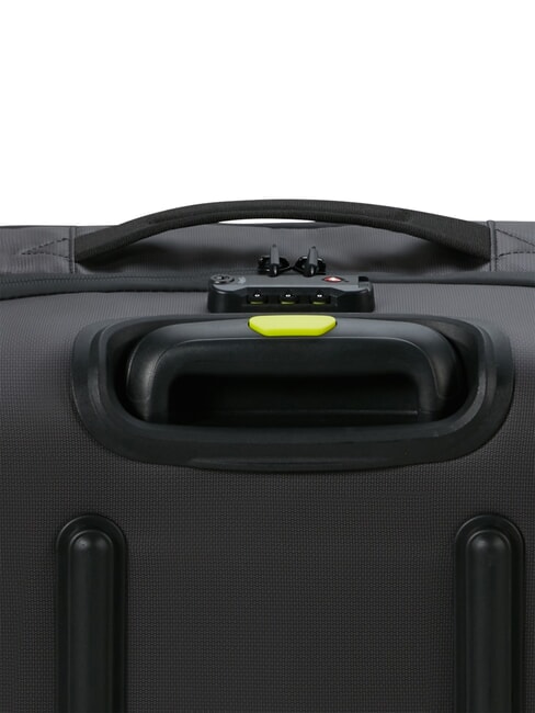 URBAN TRACK Borsone, bagaglio a mano, con ruote black/lime - Borsoni