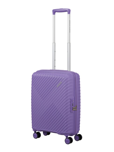 DIABLAST Trolley bagaglio a mano, chiusura TSA purple pulse - Bagagli a mano
