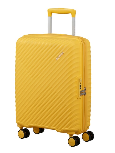 DIABLAST Trolley bagaglio a mano, chiusura TSA digital yellow - Bagagli a mano