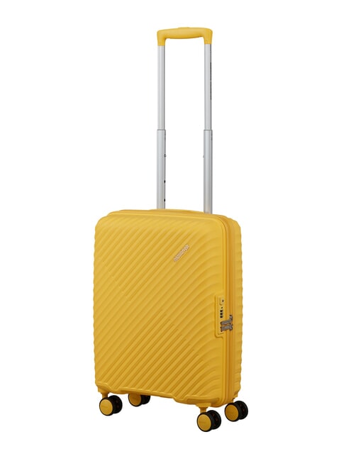 DIABLAST Trolley bagaglio a mano, chiusura TSA digital yellow - Bagagli a mano