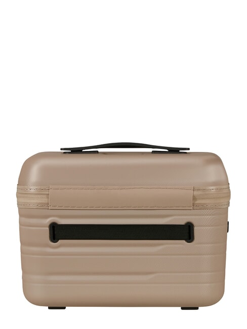 FLASHLINE Beauty case rigido con tracolla ivorygold - Beauty Case