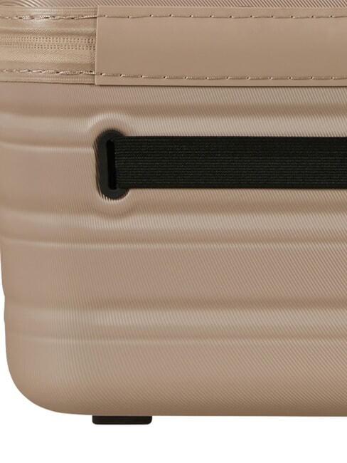 FLASHLINE Beauty case rigido con tracolla ivorygold - Beauty Case