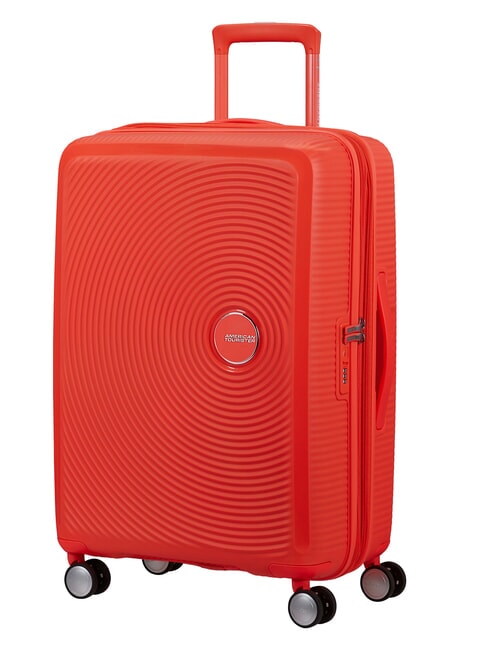 SOUNDBOX SPINNER Trolley medio, espandibile neon orange - Trolley Rigidi