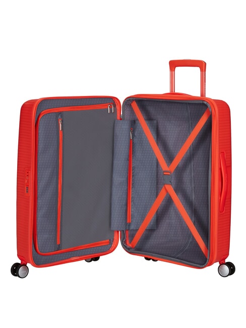SOUNDBOX SPINNER Trolley medio, espandibile neon orange - Trolley Rigidi