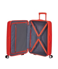 AMERICAN TOURISTER SOUNDBOX SPINNER Trolley medio, espandibile neon orange - Trolley Rigidi - 6