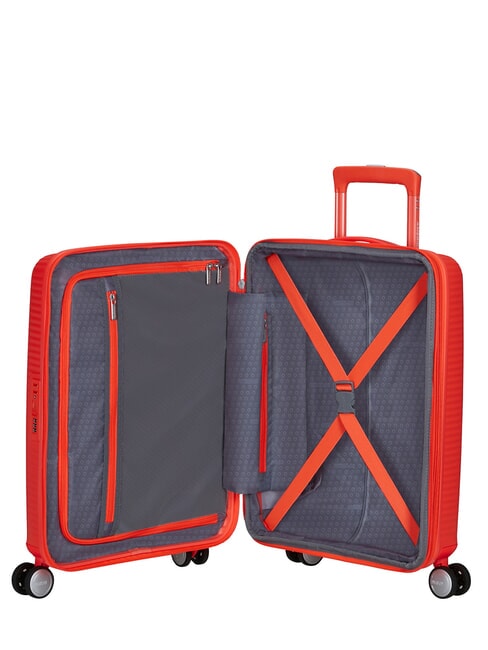 SOUNDBOX Trolley piccolo espandibile neon orange - Bagagli a mano