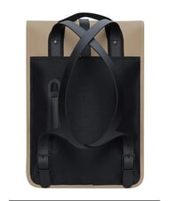 RAINS BACKPACK MINI Zaino impermeabile beige - Zaini Scuola & Tempo Libero - 3